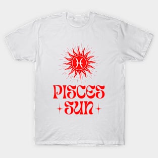 Pisces Sun | Born in February and March | Zodiac Sign Birthday Gifts Jupiter Neptune T-Shirt